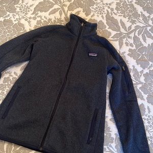 Patagonia Zip Up Navy Blue